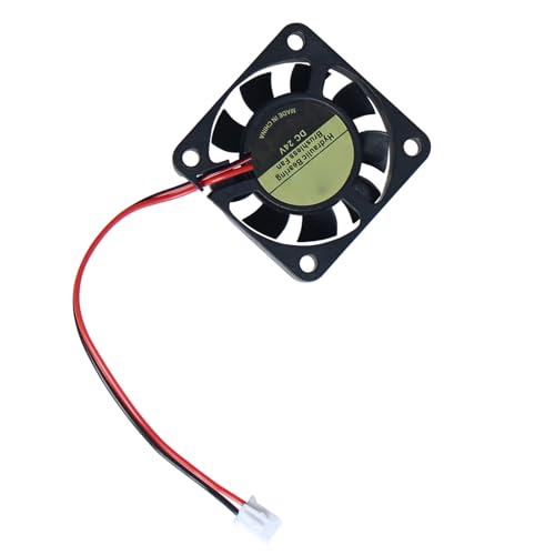 FackLOxc Für Den Heißen Endkühlungslüfter 4010 Doppellager Bürstenloser Lüfter 24V Lüfter 40x40x10 Mm Kühllüfter Für 3D Drucker von FackLOxc