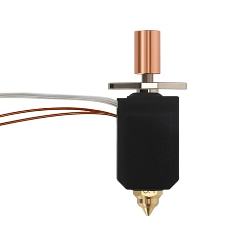 FackLOxc Für K1Max 3D Drucker Verbessertes Hotend Flacher Heizblock Bimetall Extruder Heatbreak Hohe Geschwindigkeit 24 V 60 W von FackLOxc