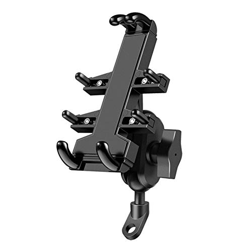 FackLOxc Handyhalterung für Fahrrad, Motorrad, Lenker-Clip-Ständer, Handyhalterung für 11,9–18,3 cm große Handys FackLOxc Handyhalterung für Fahrrad, Motorrad, Lenker-Clip-Ständer, Handyhalterung für 11,9–18,3 cm große Handys von FackLOxc