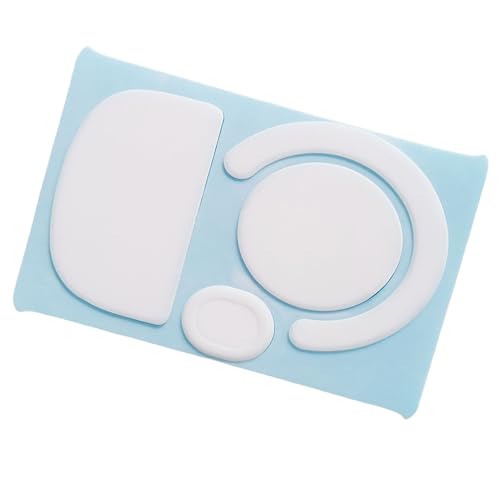 FackLOxc Ice Edition Maus Skates Pad 1 Set Runde Gebogene Kanten Mausfüße Aufkleber Für GPROX Superlight Maus von FackLOxc