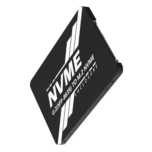 FackLOxc M-Key Mainboard Ersatz für Solid States Disk 750 P3600 P3700 Adapter SFF-8639 NVME Solid States Disk Gehäuse mit Hülle von FackLOxc