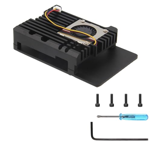FackLOxc Metallgehäuse Mit Kühlkörpern Für RPi5 8 4 2 1 G Einfache Installation Box Aus Aluminiumlegierung FackLOxc Metallgehäuse Mit Kühlkörpern Für RPi5 8 4 2 1 G Einfache Installation Box Aus Aluminiumlegierung von FackLOxc