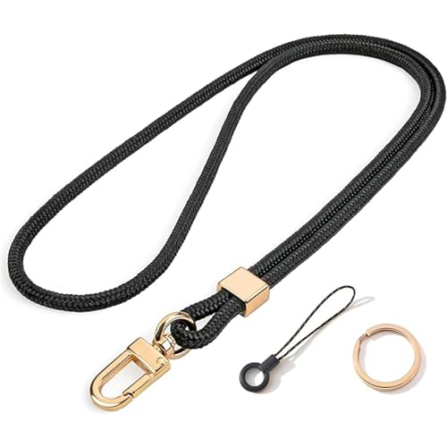 FackLOxc Mobiltelefon Lanyard Verstellbares Stilvolles Crossbody Option Kabel Halskette Lanyard & Handgelenksgurt Für Outdoor Aktivitäten Und Reisen von FackLOxc