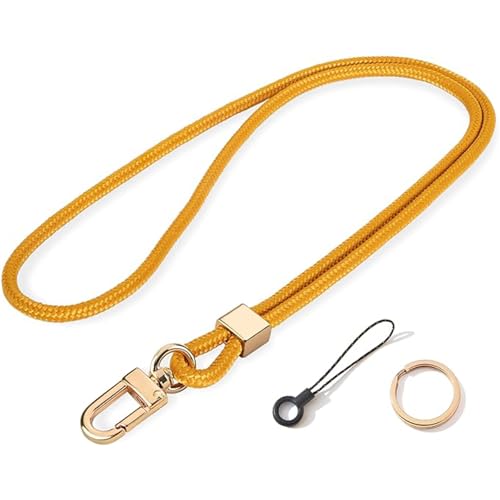 FackLOxc Mobiltelefon Lanyard Verstellbares Stilvolles Crossbody Option Kabel Halskette Lanyard & Handgelenksgurt Für Outdoor Aktivitäten Und Reisen von FackLOxc