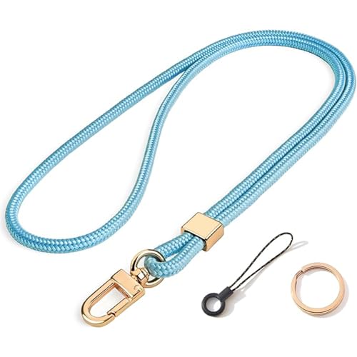 FackLOxc Mobiltelefon Lanyard Verstellbares Stilvolles Crossbody Option Kabel Halskette Lanyard & Handgelenksgurt Für Outdoor Aktivitäten Und Reisen von FackLOxc