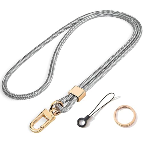 FackLOxc Mobiltelefon Lanyard Verstellbares Stilvolles Crossbody Option Kabel Halskette Lanyard & Handgelenksgurt Für Outdoor Aktivitäten Und Reisen von FackLOxc