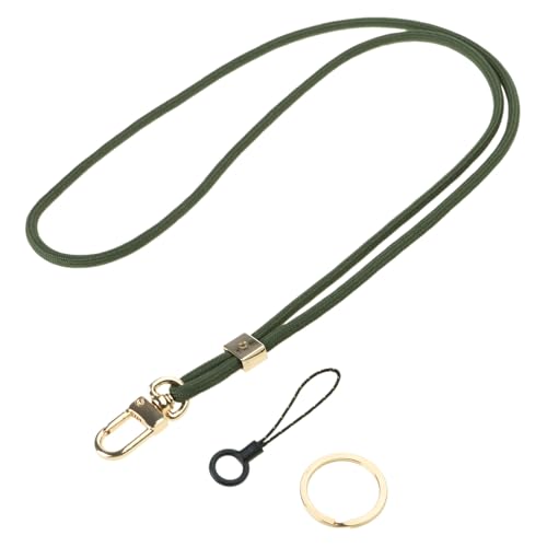 FackLOxc Mobiltelefon Lanyard Verstellbares Stilvolles Crossbody Option Kabel Halskette Lanyard & Handgelenksgurt Für Outdoor Aktivitäten Und Reisen von FackLOxc