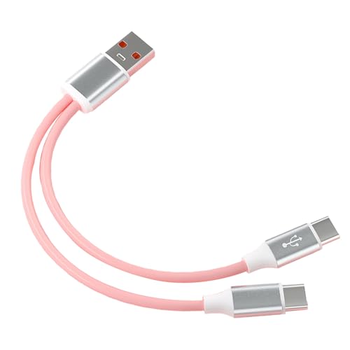 FackLOxc Multichaling Kabel 4ft USB Bis 2 Port C Schnellladungskabel Mit 2 Typ C Kabeldaten Synchronisationskabel Für Laptops FackLOxc Multichaling Kabel 4ft USB Bis 2 Port C Schnellladungskabel Mit 2 Typ C Kabeldaten Synchronisationskabel Für Laptops von FackLOxc