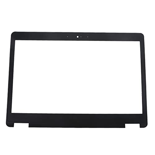 FackLOxc Original Neue 0DK4RC DK4RC LCD Screen Vorne Sicherheit Lünette Abdeckung Schwarz Rahmen Für E5470 5470 von FackLOxc