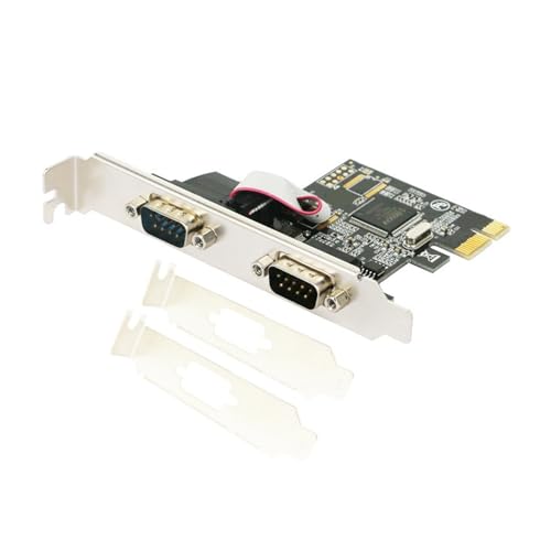 FackLOxc PCIe Serienerweiterungskarte 2 Port PCIe Industrial Converter Adapter MCS9900 Controller Für Desktop PC FackLOxc PCIe Serienerweiterungskarte 2 Port PCIe Industrial Converter Adapter MCS9900 Controller Für Desktop PC von FackLOxc