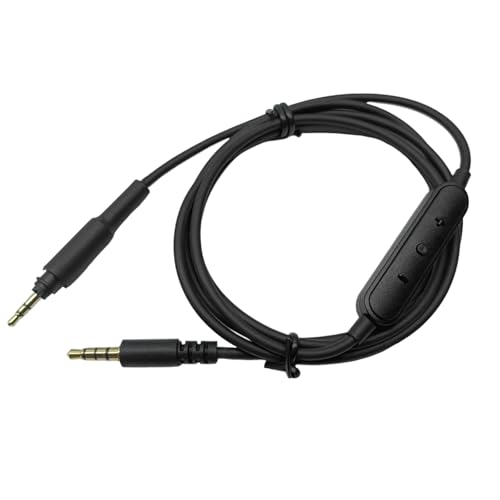FackLOxc Schwarzes 1 2 M Kopfhörerkabel Für SRH440A SRH840A Modelle Kopfhörer Verlängerungskabel Mit TangleFree Design Verbessert Den Bass von FackLOxc