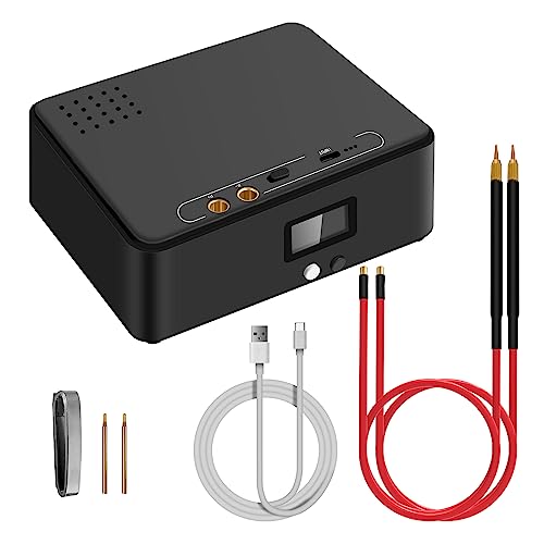 FackLOxc Schweißer Mit 30 Getriebe Tragbare Handheld Digital Display Schweißmaschine Für 18650 Batterie 8 4 V 400A Ausgang FackLOxc Schweißer Mit 30 Getriebe Tragbare Handheld Digital Display Schweißmaschine Für 18650 Batterie 8 4 V 400A Ausgang von FackLOxc