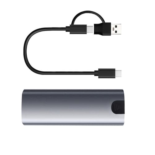 FackLOxc Solid Drives NVME auf USB 3.1 Gehäuse aus Aluminiumlegierung für 2230/2242/2260/2280, unterstützt M-Key B-Key B+M Key FackLOxc Solid Drives NVME auf USB 3.1 Gehäuse aus Aluminiumlegierung für 2230/2242/2260/2280, unterstützt M-Key B-Key B+M Key von FackLOxc