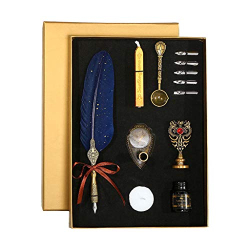 FackLOxc Sprinkle Gold Luxus Vintage Dip Kalligraphie Füllfederhalter Schreiben FackLOxc Sprinkle Gold Luxus Vintage Dip Kalligraphie Füllfederhalter Schreiben von FackLOxc