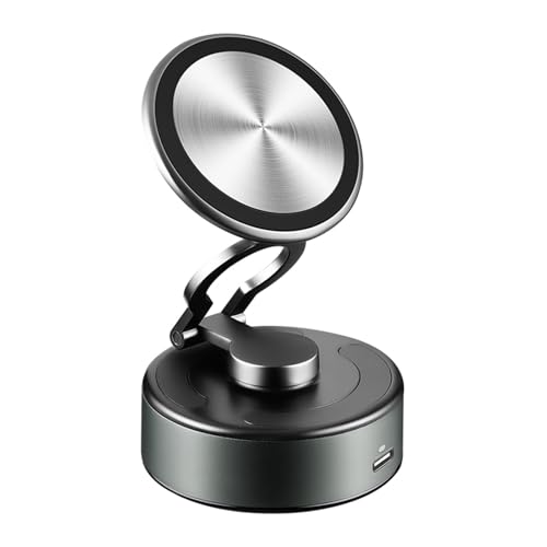 FackLOxc Telefonhalter Halterung Ständer Rack 360 Grad Rotation Für Autohalterung Starker Vakuum Magnetischer Saugansatz von FackLOxc
