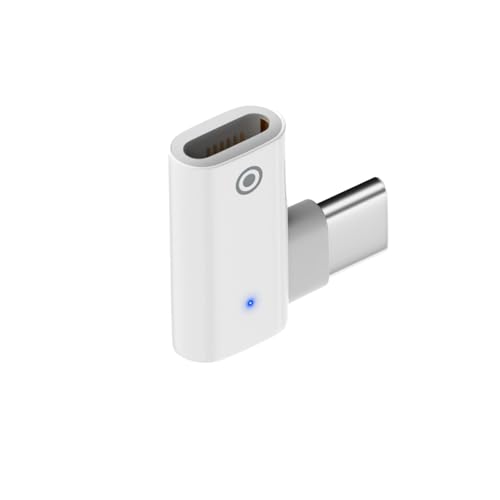 FackLOxc Typ C/8-poliger Stecker auf 8-polige Buchse, Adapter mit LED-Anzeigen zum Aufladen und Anschluss von Stiften FackLOxc Typ C/8-poliger Stecker auf 8-polige Buchse, Adapter mit LED-Anzeigen zum Aufladen und Anschluss von Stiften von FackLOxc