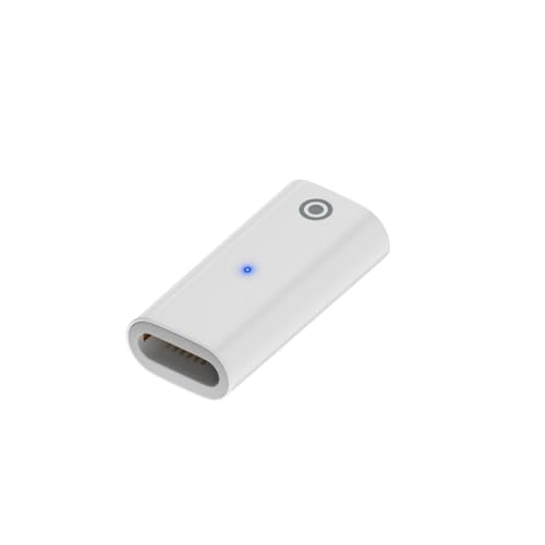FackLOxc Typ C/8-poliger Stecker auf 8-polige Buchse, Adapter mit LED-Anzeigen zum Aufladen und Anschluss von Stiften FackLOxc Typ C/8-poliger Stecker auf 8-polige Buchse, Adapter mit LED-Anzeigen zum Aufladen und Anschluss von Stiften von FackLOxc