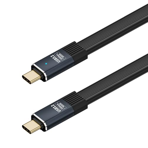 FackLOxc USB 3.2 Typ C Soft Flexible Kabel Mit 20 Gbit/S Transfer 8K60Hz Video Unterstützung Für Externe Scheiben Sehr Haltbar FackLOxc USB 3.2 Typ C Soft Flexible Kabel Mit 20 Gbit/S Transfer 8K60Hz Video Unterstützung Für Externe Scheiben Sehr Haltbar von FackLOxc