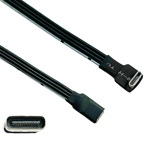 FackLOxc USB C Mann Zum Weiblichen USB C Band Kabel Ladungskabel Lade Synchronisation 480 Mbit/S Stecker Für Telefon Tablet Kopfhörer FackLOxc USB C Mann Zum Weiblichen USB C Band Kabel Ladungskabel Lade Synchronisation 480 Mbit/S Stecker Für Telefon Tablet Kopfhörer von FackLOxc