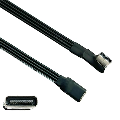 FackLOxc USB C Mann Zum Weiblichen USB C Band Kabel Ladungskabel Lade Synchronisation 480 Mbit/S Stecker Für Telefon Tablet Kopfhörer FackLOxc USB C Mann Zum Weiblichen USB C Band Kabel Ladungskabel Lade Synchronisation 480 Mbit/S Stecker Für Telefon Tablet Kopfhörer von FackLOxc
