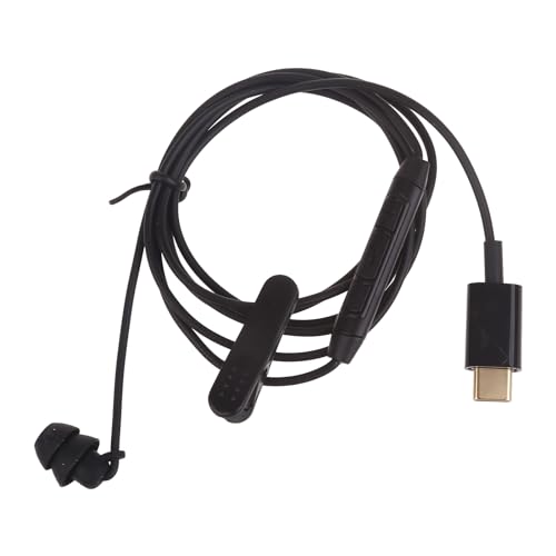 FackLOxc USB-Kopfhörer, einzelne Ohrhörer, seitliche Ohrstöpsel mit Mikrofon, Stereo-Sound, verstärktes Kabel FackLOxc USB-Kopfhörer, einzelne Ohrhörer, seitliche Ohrstöpsel mit Mikrofon, Stereo-Sound, verstärktes Kabel von FackLOxc