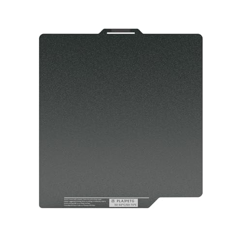 FackLOxc Verbesserte Bauplatte Für Lab P1P P1S X1C 3D Drucker Federstahlplatte Flexible Platte 257 Mm 3D Druckerzubehör von FackLOxc