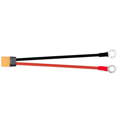 FackLOxc XT60 Bis O Rings Kabel 12AWG XT60 Verlängerungskabel Für Libattery Solar Power Stations Sicherheitsanschluss von FackLOxc