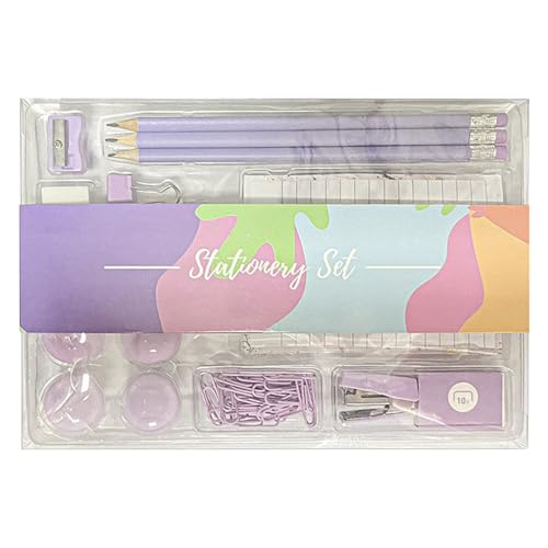 Kleine Heftklammern, Magnete, Pinnnadeln, Büroklammern, Cartoon-Notizbuch, Radiergummi, Bleistifte, Binder-Clips, Schulbedarf für Mädchen Kleine Heftklammern, Magnete, Pinnnadeln, Büroklammern, Cartoon-Notizbuch, Radiergummi, Bleistifte, Binder-Clips, Schulbedarf für Mädchen von FackLOxc
