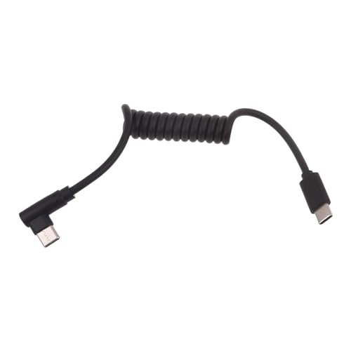 Langlebiger Und Bequemer Typ C Zum Typ C Coiled Cable 60W Schnelles Ladekabel 10 Gbit/S Datenübertragungskabel Für Mobiltelefone von FackLOxc