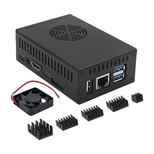 N505 Metallgehäuse Box Für Orange Pi 5 5B Mit Lüfter Kühlkörper Unterstützt NVMe SSD 2280 Und Externe Antenne Kühlkörper Lüfter Aluminium Kühlkörper Aktiver Lüfter Passive Kühlung N505 Metall Mit N505 Metallgehäuse Box Für Orange Pi 5 5B Mit Lüfter Kühlkörper Unterstützt NVMe SSD 2280 Und Externe Antenne Kühlkörper Lüfter Aluminium Kühlkörper Aktiver Lüfter Passive Kühlung N505 Metall Mit von FackLOxc