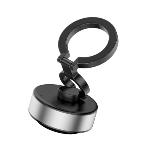 Sichere magnetische Handy-Halterung, 360 Grad drehbar, starker Halt für Auto-Armaturenbrett, platzsparend, zusammenklappbar Sichere magnetische Handy-Halterung, 360 Grad drehbar, starker Halt für Auto-Armaturenbrett, platzsparend, zusammenklappbar von FackLOxc