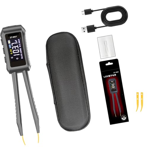 Tester Digital Pinzettenwiderstandskapazität Dioden Tester Professioneller Meter Pinzette Mit Klarem Display von FackLOxc