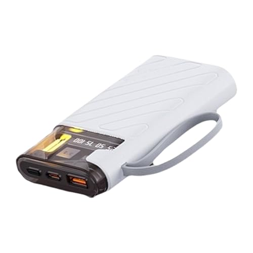 Tragbare Powerbank-Hülle für 3 x 18650 Akkus, mit Schnellladung und Digitalanzeige, LED-Taschenlampen-Funktion Tragbare Powerbank-Hülle für 3 x 18650 Akkus, mit Schnellladung und Digitalanzeige, LED-Taschenlampen-Funktion von FackLOxc