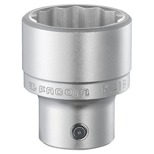 FACOM 3/4 Zoll Steckschlüssel 12 Kant, SW 42, 66,9 mm lang, 1 Stück, K.42B von Facom