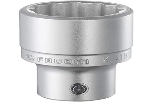 FACOM 3/4 Zoll Steckschlüssel 12 Kant, SW 55, 75,0 mm lang, 1 Stück, K.55B von Facom