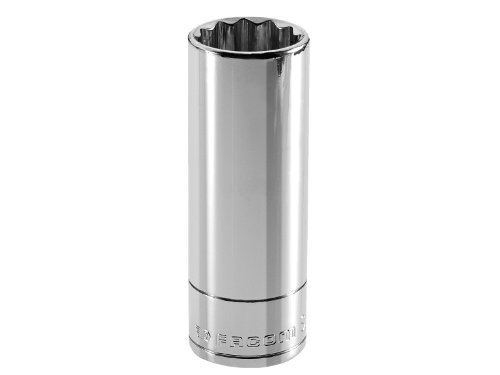 FACOM 3/8 Zoll Steckschlüssel 12 Kant SW 19 mm, lang, 1 Stück, J.19LA von Facom