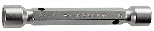 FACOM Doppelter Rohrsteckschlüssel 6 Kant,SW 6x7,Länge 110 mm, 1 Stück, 97.6X7 FACOM Doppelter Rohrsteckschlüssel 6 Kant,SW 6x7,Länge 110 mm, 1 Stück, 97.6X7 von Facom