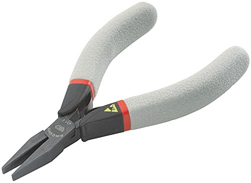 FACOM Flachzange Mitkurzen Backen antistatik ESD-Serielänge 135 mm, 1 Stück, 431.E von Facom