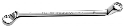 FACOM Ringschlüssel, gekröpft, 12 Kant, 7x8 mm, 1 Stück, 55A.7X8 von Facom