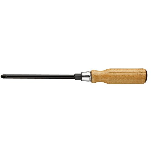 FACOM Schraubendreher Holzgriff, Sechskant, Pozidriv PZ1, 100 mm, 1 Stück, ATHH.D1 von Facom