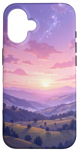 Golden Hills Sonnenuntergang Traumlandschaftskunst Hülle für iPhone 16 Golden Hills Sonnenuntergang Traumlandschaftskunst Hülle für iPhone 16 von Fade Aura