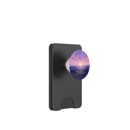 Golden Hills Sonnenuntergang Traumlandschaftskunst PopSockets PopWallet für MagSafe Golden Hills Sonnenuntergang Traumlandschaftskunst PopSockets PopWallet für MagSafe von Fade Aura