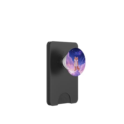 Shiba Inu im Himmel unter dem Sternenhimmel PopSockets PopWallet für MagSafe Shiba Inu im Himmel unter dem Sternenhimmel PopSockets PopWallet für MagSafe von Fade Aura