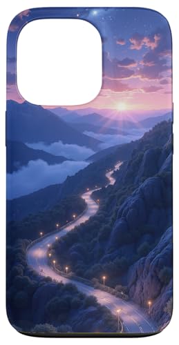 Winding Mountain Road Sonnenuntergang unter Sternenhimmel Hülle für iPhone 13 Pro Winding Mountain Road Sonnenuntergang unter Sternenhimmel Hülle für iPhone 13 Pro von Fade Aura
