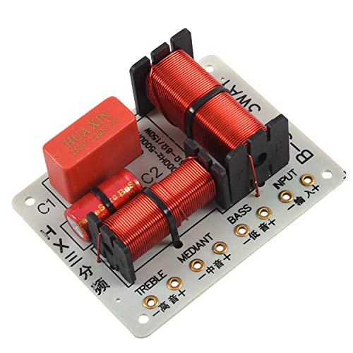 Faeymth Professional 150W Multi Lautsprecher Audio Frequenzteiler 3 Wege Frequenzweiche Filter Akustische Komponenten Faeymth Professional 150W Multi Lautsprecher Audio Frequenzteiler 3 Wege Frequenzweiche Filter Akustische Komponenten von Faeymth