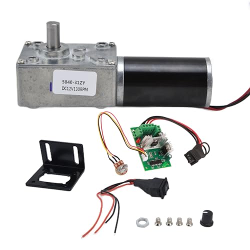 Fafeicy 12-V-Getriebemotor, DC12-V-Schneckengetriebemotor, 5840-31ZY-Turbinenschneckenmotor, Verwendet in Fensteröffnern, Türöffnern, Miniaturwinden und Stellschraubenkupplungen Fafeicy 12-V-Getriebemotor, DC12-V-Schneckengetriebemotor, 5840-31ZY-Turbinenschneckenmotor, Verwendet in Fensteröffnern, Türöffnern, Miniaturwinden und Stellschraubenkupplungen von Fafeicy