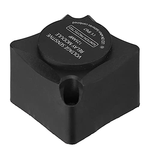 125 Ampere Batterie -Isolator, Spannungsempfindungsrelais VSR -Modul für Kleine Fahrzeuge mit ABS -Material Geeignet 125 Ampere Batterie -Isolator, Spannungsempfindungsrelais VSR -Modul für Kleine Fahrzeuge mit ABS -Material Geeignet von Fafeicy