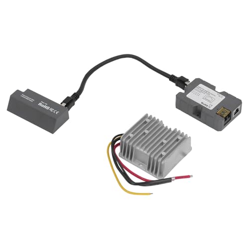 150-W-GigE-PoE-Injektor-Kit, Zuverlässige Stromversorgungslösung für V2-Internet-Kit, Dishy-Kabeladapter auf RJ45 mit 48-V-DC-Boost-Konverter für Router von Fafeicy
