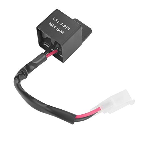 2-poliges LED-Blinker-Blinkrelais mit Kabel für Motorrad-Blinker 12V 150W 2-poliges LED-Blinker-Blinkrelais mit Kabel für Motorrad-Blinker 12V 150W von Fafeicy