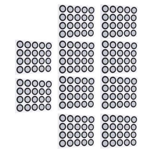 200 PCs 12x19mm 3D -Scanmarkierungen, Hohe Reflexionsvermögen und Adhäsionspositionierungspunkte für die 3D -Bewegungserfassung von Fafeicy